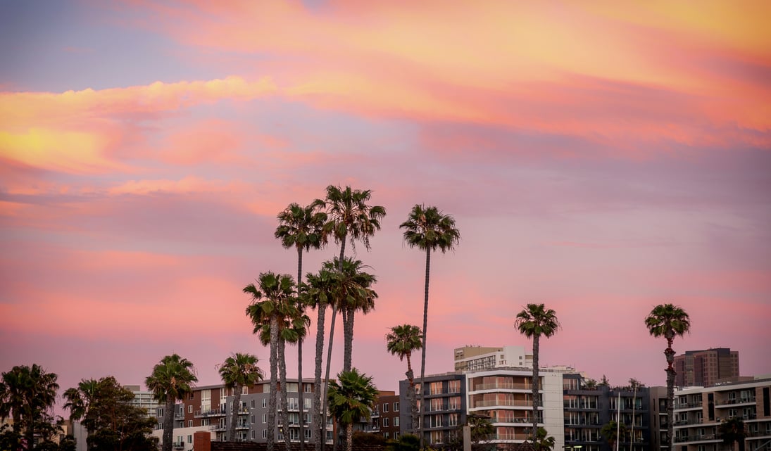 Sunset in San Diego